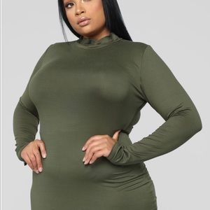 fashion nova full coverage maxi dress